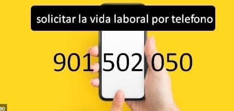 solicitar la vida laboral por telefono