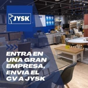 ENVIA TU CV A JYSK