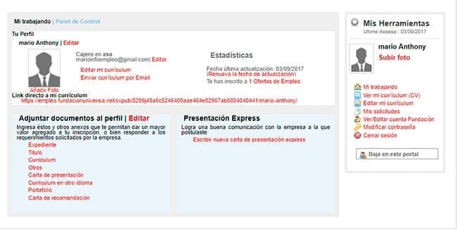 Cómo optimizar el perfil de la Fundación Universia