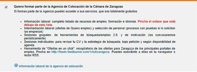 Agencias de empleo en I want a job