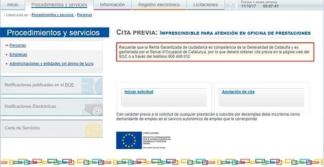 Programación SEXPE