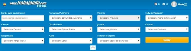 Cómo buscar trabajo en Trabajando.com con búsqueda avanzada